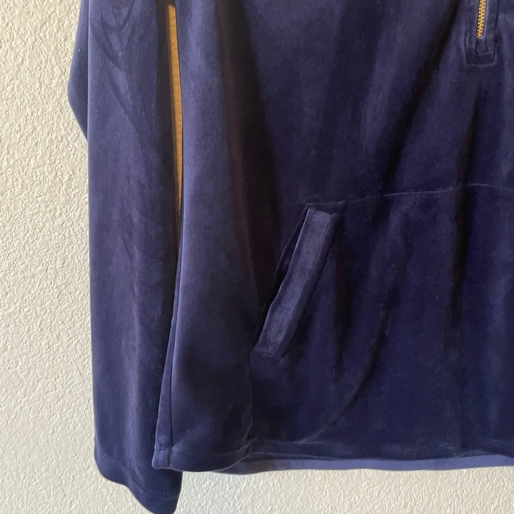 LILLY PULITZER Jayla Velour Ruffle Zip Jacket - Picture 4 of 6